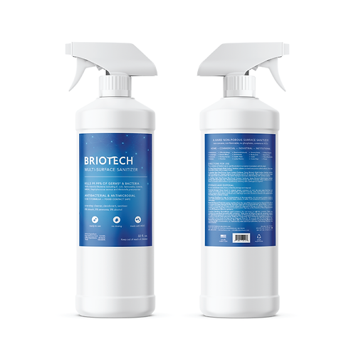 Multi-Surface HOCl Sanitizer 1 Liter Spray Bottle